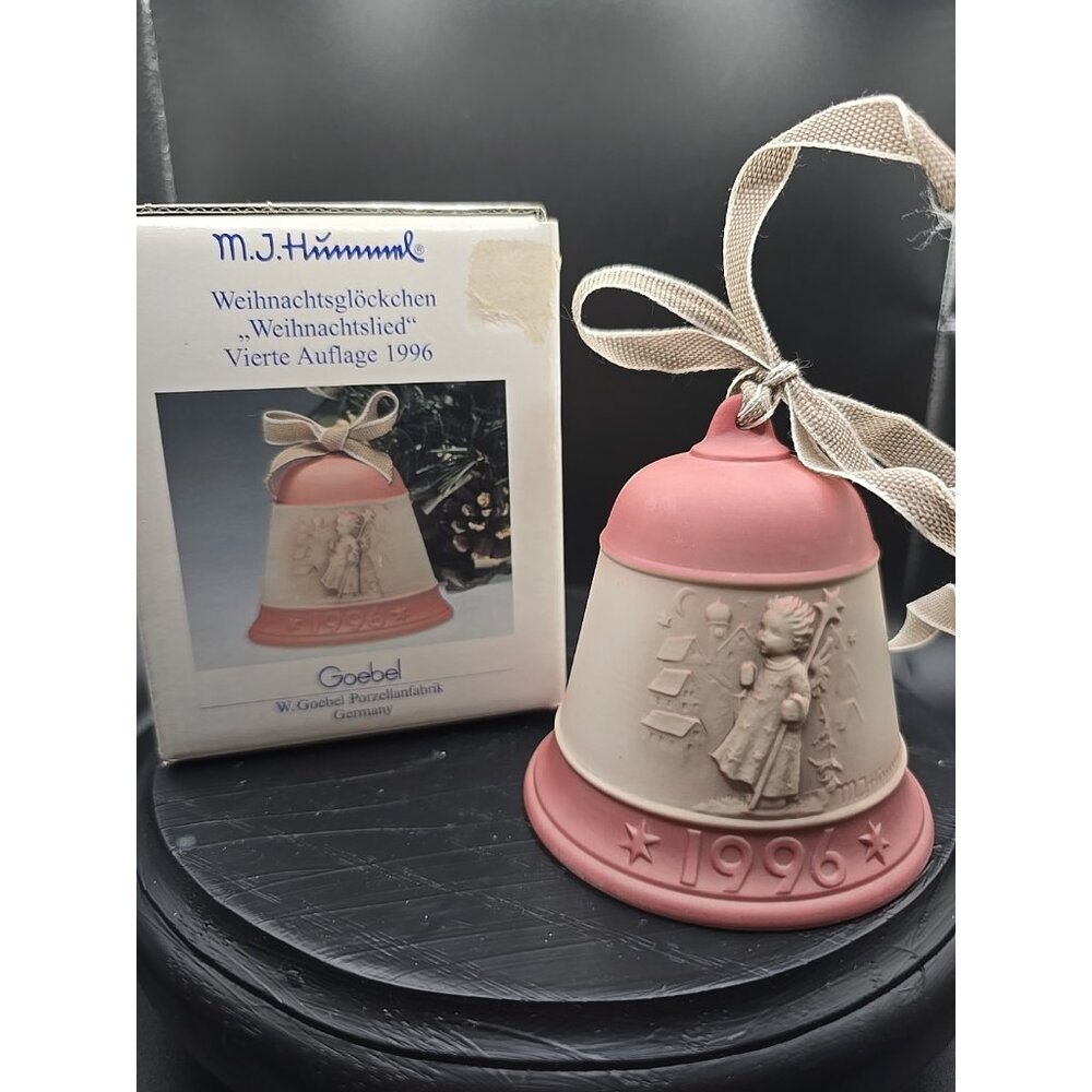1996 Hummel Goebel Christmas Bell – 4th Edition, Christmas Song W/ Box